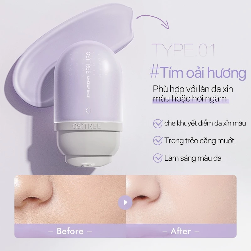 OSITREE - Kem Lót Triệt Sắc Color Correcting Makeup